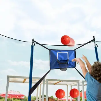 Mini Krepšinio Hoopas už Batutas Sporto Žaislai Atsiskyrusių Ratlankio už Dunking Universalus, su Maža Krepšinio Krepšinio Rėmelį Nuotrauka 2