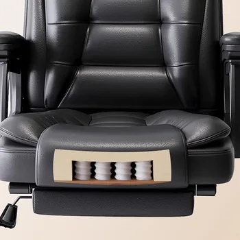 Atgal Paramos Biuro Kėdė Pagalvėlės Patogiai Kambarį, Kompiuterio Kėdės, Modernaus Dizaino Fauteuil De Namų Biuro Baldai Nuotrauka 2