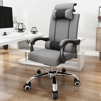 Prabanga Pasukama Biuro Kėdė, Ergonomiškas Dizainas Korėjos Roller Organizatorius Nordic Gaming Kėdė Makiažas Profesinės Sillas Baldai Nuotrauka 2