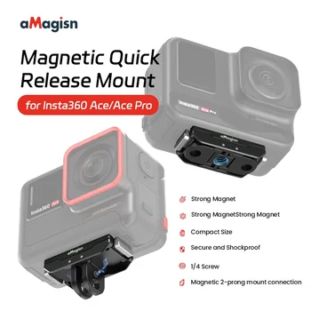 Tvirtinimas Insta360 Ace Pro Veiksmų Kameros Apsauginis Rėmelis, Greito atjungimo Atveju Magnetinio Adapteris Insta360 Ace/ace Pro Priedų Nuotrauka 3