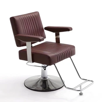 Makiažas, Manikiūras Barber Kėdės Barbershop Geležinkelių Kosmetikos Tuštybės Barber Kėdės Grožio Sillas De Barberia Modernūs Baldai Nuotrauka 3