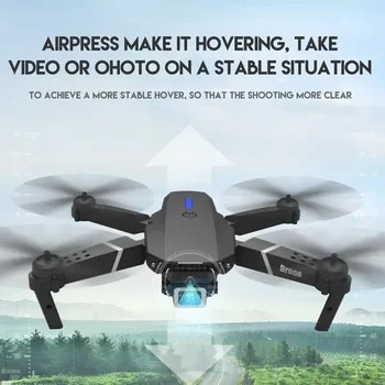 E88 Kliūčių Vengimo Oro Mini Profesinę HD Kamera Drone Fotografijos Brushless Lankstymo Quadcopter Žaislai, Dovanos Nuotrauka 3
