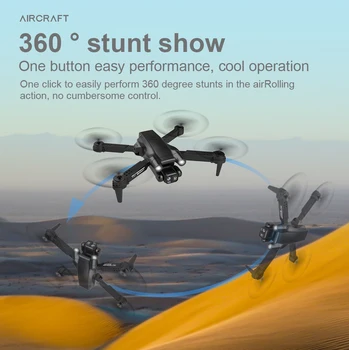KBDFA F195 Drone Profesinės HD Dual Camera Sraigtasparniai Kliūčių Vengimo WIFI FPV Nuotolinio Valdymo Sulankstomas Quadcopter Žaislą Dovanų Nuotrauka 3