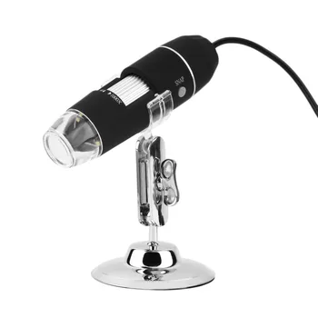 1000X USB 8LED Mikroskopu Kišeninis Nešiojamas Skaitmeninis MicroscopeMagnifier Elektroninių Stereo Endoskopą Fotoaparatas Nuotrauka 3