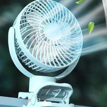 Magnetinio Įrašo 8000mAh Įkrovimo 4 Pavaras Kabinti Ventiliatorius su LED Šviesos Dropship Nuotrauka 3
