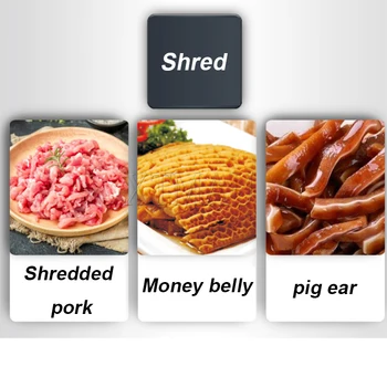 Darbalaukio Mėsos Slicer Šviežios Mėsos Pjaustymo, Smulkinimo Dicing Nuimamas Peiliukas Elektros Mėsos Pjaustymo Mašina Nuotrauka 3