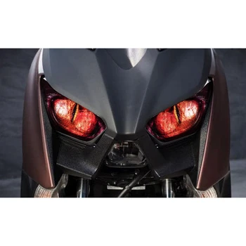 Motociklų Aksesuarų Priekinis Žibintas Apsaugos Lipdukas, Priekinis Žibintas Lipdukas, Skirtas Yamaha Xmax 300 Xmax 250 2017 2018 Nuotrauka 3