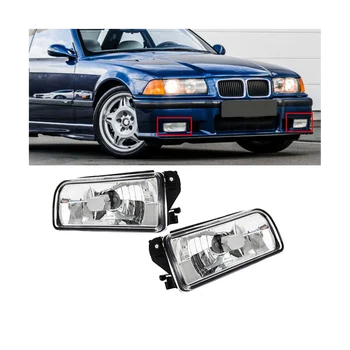 Kairėje ir Dešinėje Priekinis Bamperis priekinis žibintas Rūko Žibintai Būsto BMW E36 318I 318Ti 1992-1998 Automobilio Rūko Žibintai Apima Rūkyti Nuotrauka 3