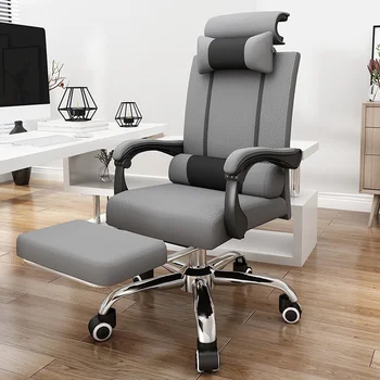Prabanga Pasukama Biuro Kėdė, Ergonomiškas Dizainas Korėjos Roller Organizatorius Nordic Gaming Kėdė Makiažas Profesinės Sillas Baldai Nuotrauka 3