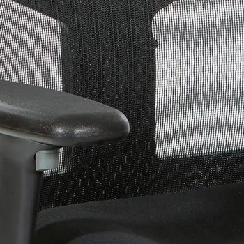 Kompiuteris Biuro Kėdė ProGrid Kvėpuojantis Akių Valdytojo Biuro Kėdė Su Reguliuojamu Sėdynės Aukštis Vidurio Atgal Anglių Audinio FreeFlex Nuotrauka 4