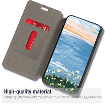 Už Xiaomi Redmi Pastaba 12S 4G Atveju, Spalvotų Mados Magnetinio Uždarymo Odos Flip Case Cover su Kortelės Turėtojo 6.43 cm Nuotrauka 4