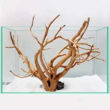 Natūraliomis Medžio Driftwood Šakų Medienos Formos Atsitiktiniai Roplių Medžio Šakų Didelio Dydžio, Netaisyklingos Vėžlys Bakas Medžio Šaknys Driežas Nuotrauka 4