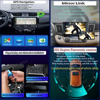Už SsangYong Rexton Y290 III 3 2012 - 2017 Automobilio Radijas Stereo Multimedia Vaizdo Grotuvas, Navigacija, GPS Android 13 WIFI BT 4G TEGUL Nuotrauka 4