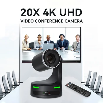 NDI 4K 20X PTZ Kamera Bažnyčios Studijoje Webcam Live Transliacijos Transliacijos vaizdo Kamera USB HDMI SDI IPC Tiktok Spotify Podcaster Camera PTZ Nuotrauka 4