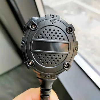 Tinka Baofeng UV5R/888S Walkie Talkie Nešiojamą Mikrofono apsauga nuo dulkių ir Triukšmo Atsparus Mikrofonas K tipo Sąsaja Nuotrauka 5