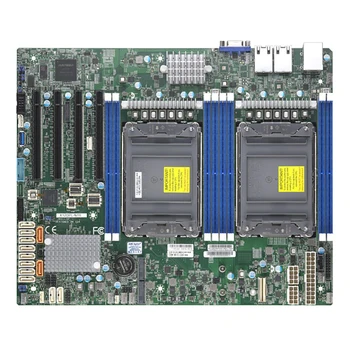 Dvikryptis IPFS Serverio Plokštė C621A DDR4-3200MHz 256 GB LGA-4189 ATX Už Supermicro X12DPL-NT6  Nuotrauka 5