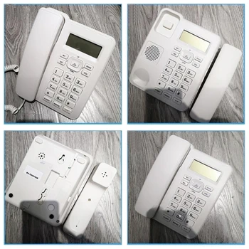 KX-6001CID Fiksuotojo Fiksuotojo ryšio Telefono Skambinančiųjų Ekranas Reguliuojamas Tonas Corded Telefono Nuotrauka 5